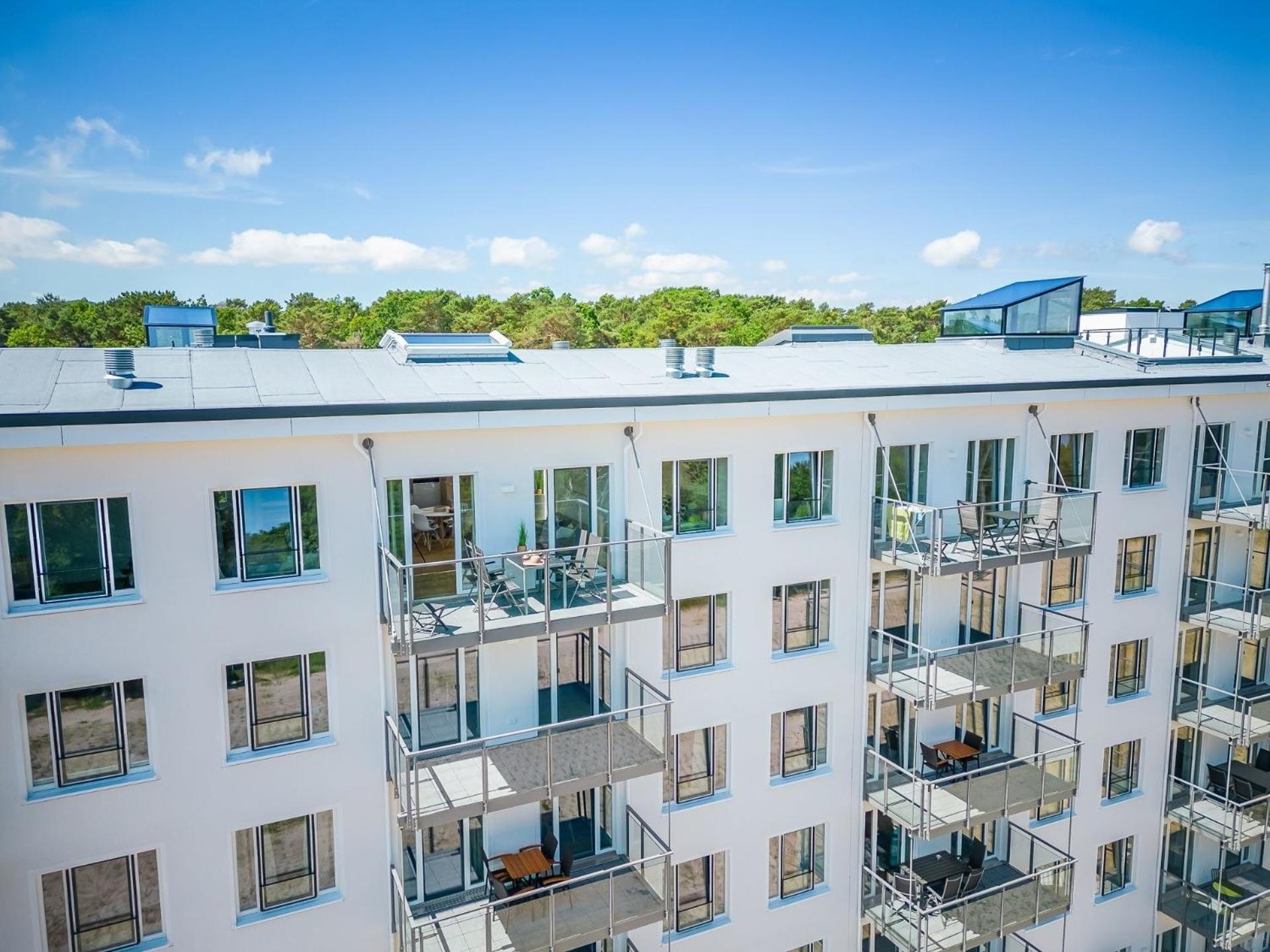 Fewo Prora - Wellenblick Inklusive Strandkorb บินซ์ ภายนอก รูปภาพ